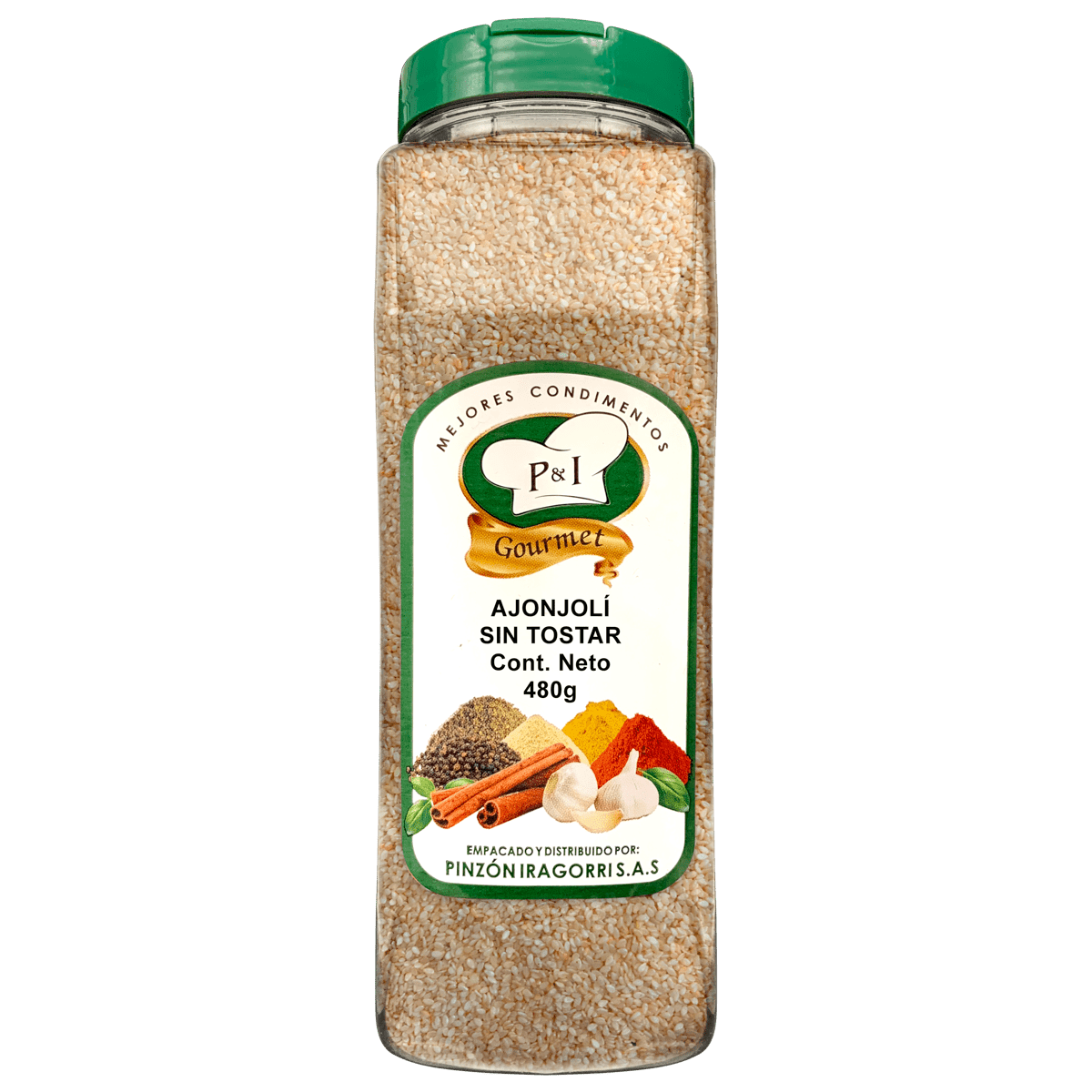 Ajonjolí tostado P&I Gourmet